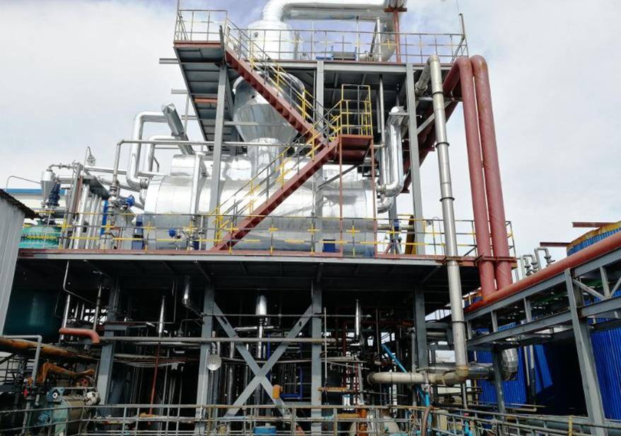 康爱特维迅化å¦å…¬å¸ä¸‰æ•ˆè‡ªæ´å¼è’¸å‘结晶系统案例